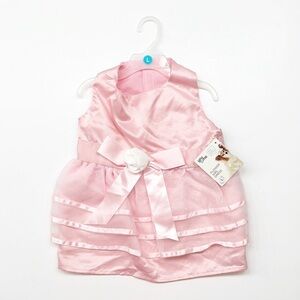 NEW You & Me Pink Flower Girl Dog Dress